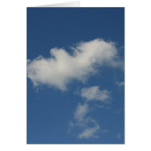 blauer Himmel Karte