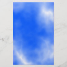 Blauer Himmel mit weißen Wolken Individuelle Flyer