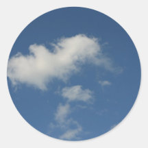 blauer Himmel Sticker