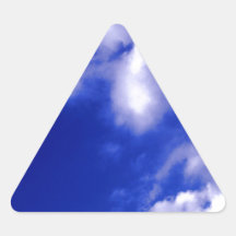 Blauer Himmel u. weiße Wolken Stickers