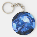 Blauer Hydrangea - Keychain Schlüsselanhänger