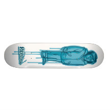 BLAUER JUNGE Skate-Plattform Personalisiertes Skateboarddeck