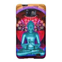 Blauer Kasten Buddhas Samsung Galaxie-S2 Samsung Galaxy S2 Hülle
