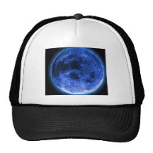 blauer Mond Retrokappe