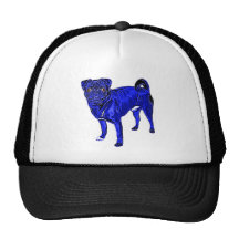 Blauer Mops Retrocap