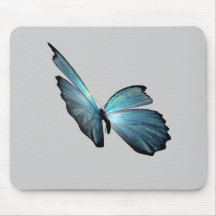 Blauer Morpho Schmetterling Mousepad