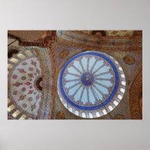 Blauer Moscheen-Druck Posterdrucke