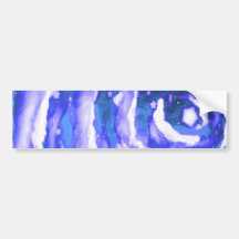Blauer nächtlicher Himmel Auto Sticker