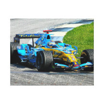 Blauer Nebel bei Indy Galerie Faltleinwand