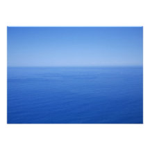 Blauer Ozean Individuelle Ankündigung
