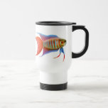 Blauer Paradies-Fisch-Reise-Becher Kaffeetasse