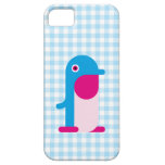 Blauer Pinguin Etui Fürs iPhone 5