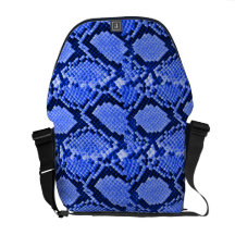 Blauer Rattler Kurier Taschen