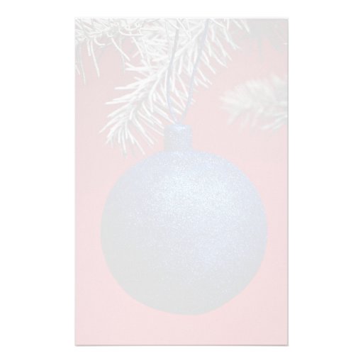 Blauer Schein Weihnachtsball Individuelle Druckpapiere