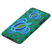 Blauer Seeschildkröte-iPod-Touch-Kasten iPod Touch Case-Mate Hülle