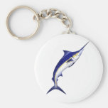 Blauer Speerfisch-Schlüsselring Schlüsselbänder
