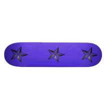 Blauer Stern-Skateboard Skateboard Bretter