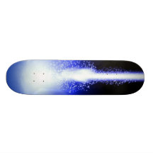 Blauer Strahl Personalisierte Skateboarddecks