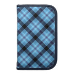 Blauer Tartan-Planer