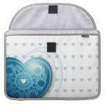 Blaues Herz, Macbook Hülse Sleeves Für MacBooks