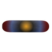 Blaues multi Skateboard Personalisiertes Skateboard