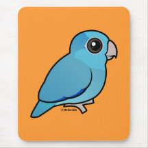 Blaues pazifisches Parrotlet Mauspad