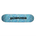 Blaues Plasma2 Skateboarddecks
