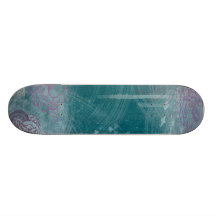Blaues Skateboard Skateboarddeck