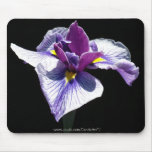 Blaueste lila Iris Mousepads