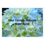 BlauHydrangeas Visitenkarten Personal Company