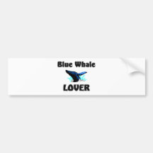 Blauwal-Liebhaber Auto Aufkleber