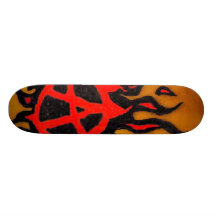 Blazin Anarchie-Neues Logo-Brett Individuelles Skateboard