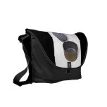 Blechdose, offen und leer kurier tasche