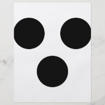 blinde Ikone Personalisierte Flyer
