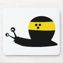 blinde Schneckeikone Mousepads