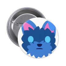 Blinder Hund Anstecknadelbuttons