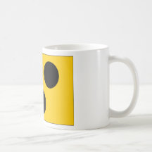 Blindes Symbol Kaffeetasse