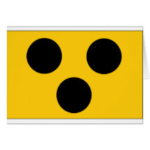 Blindes Symbol Karte