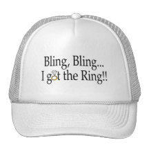 Bling Bling erhielt ich den Ring Netzmützen