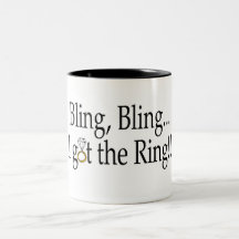 Bling Bling… erhielt ich den Ring!! Teetasse