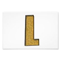 Bling Gold L Art Photo