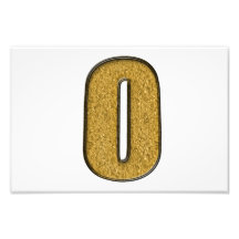 Bling Gold O Photo Art