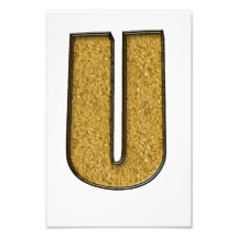 Bling Gold U Photo