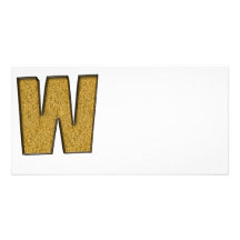 bling Gold W Personalisierte Photo Karte