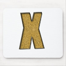 Bling Gold X Mousepads