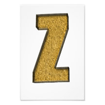 Bling Gold Z Photo