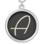 Bling Hefter-Monogramm-Halsketten