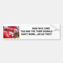 Blinker Autosticker
