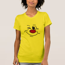 Blinzeln des Gesichtes: Sure kann ich für Sie bei  T-shirt