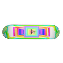 BLITZ-HINTERE ALTE SCHULSkateboard-PLATTFORM Individuelles Deck